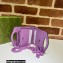 Gucci GG Marmont top handle card case wallet 701074 Lilac