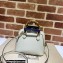 Gucci Diana mini tote bag in leather 715775 White