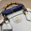 Gucci Diana mini tote bag in leather 715775 White