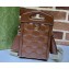 Gucci GG matelassé top handle mini bag 723776 Brown