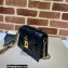 Gucci GG matelassé top handle mini bag 724499 Black