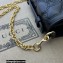 Gucci GG matelassé top handle mini bag 724499 Black