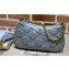 Gucci GG Matelassé handbag 735049 Gray