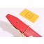 Fendi Width 35mm Monster Belts Black/Red 2018