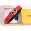 Fendi Width 35mm Monster Belts Black/Red 2018