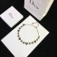 Dior Trefoil Choker/Necklace Black 2018