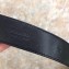 Prada Width 3.4cm Calfskin Grained Belts Black 2018