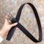 Prada Width 3.4cm Calfskin Double Sides Belts Black/Blue 2018