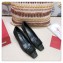 Roger Vivier Heel 4.5cm Patent Leather Buckle Checker Pump Dark Green 2018