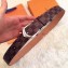 Louis Vuitton Width 3.5cm Pointy Buckle Belts 2018