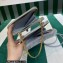 Prada Shearling and Saffiano leather mini-pouch Bag 1NR015 Gray