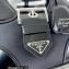 Prada Moon Re-Nylon and leather Bag 1BA381 Black