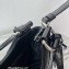 Prada Moon Re-Nylon and leather Bag 1BA381 Black