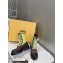 Fendi Domino nylon biker boots with Baguette pocket Green 2023