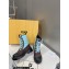 Fendi Domino nylon biker boots with Baguette pocket Blue 2023