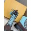 Fendi Domino nylon biker boots with Baguette pocket Blue 2023