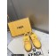 Fendi Match nylon Low-tops Sneakers with Baguette pocket Yellow 2023