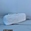 Prada Shearling Mini Hobo Bag 1BC204 White