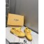 Fendi Match nylon Low-tops Sneakers with Baguette pocket Yellow 2023