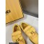 Fendi Match nylon Low-tops Sneakers with Baguette pocket Yellow 2023
