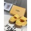 Fendi Match nylon Low-tops Sneakers with Baguette pocket Yellow 2023