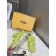 Fendi Match nylon Low-tops Sneakers with Baguette pocket Green 2023