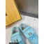 Fendi Match nylon Low-tops Sneakers with Baguette pocket Blue 2023