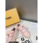 Fendi Match nylon Low-tops Sneakers with Baguette pocket Pink 2023