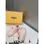 Fendi Match nylon Low-tops Sneakers with Baguette pocket Pink 2023