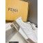 Fendi Match nylon Low-tops Sneakers with Baguette pocket White 2023