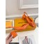Louis Vuitton Heel 5.5cm Shake Slingback Pumps in Patent calf leather Orange 2023