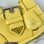Prada Moon Re-Nylon and leather Bag 1BA381 Yellow