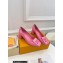 Louis Vuitton Heel 5.5cm Shake Pumps in Patent calf leather Pink 2023