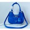 Prada Moon Re-Nylon and leather Bag 1BA381 Blue