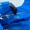 Prada Moon Re-Nylon and leather Bag 1BA381 Blue