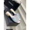 Chanel Camellia Embossed Logo Flat Mules Silver 2023