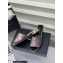Chanel Camellia Embossed Logo Flat Mules Gun Color 2023