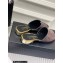 Chanel Camellia Embossed Logo Flat Mules Gun Color 2023