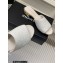 Chanel Camellia Embossed Logo Flat Mules White 2023