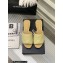 Chanel Camellia Embossed Logo Flat Mules Beige 2023