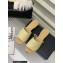 Chanel Camellia Embossed Logo Flat Mules Beige 2023