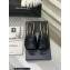 Chanel Camellia Embossed Logo Flat Mules Black 2023