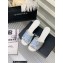 Chanel Camellia Embossed Logo Heel Mules Silver 2023
