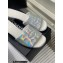 Chanel Camellia Embossed Logo Heel Mules Silver 2023