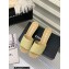 Chanel Camellia Embossed Logo Heel Mules Beige 2023