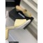Chanel Camellia Embossed Logo Heel Mules Beige 2023