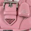 Prada Moon Re-Nylon and leather Bag 1BA381 Pink