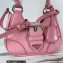 Prada Moon Re-Nylon and leather Bag 1BA381 Pink