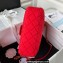 Chanel Wool Jersey Medium Hobo Bag AS3690 Red 2023