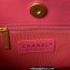 Chanel Wool Jersey Medium Hobo Bag AS3690 Dark Pink 2023